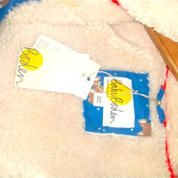 mini Boden Hooded Puffer Jacket - Picture 4 of 8